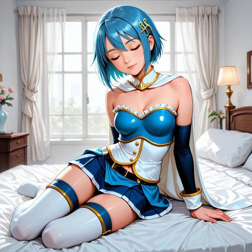 Magical Girl Miki Sayaka in Dreamy Mood