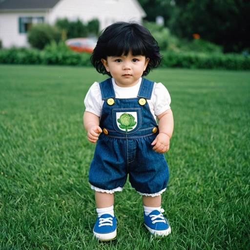 Cabbage Patch Infant Costume on Boy