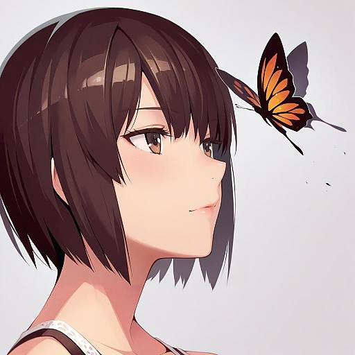 Illustration of Amakura mio, fatal frame in the style of Fuukadia (narcolepsy)