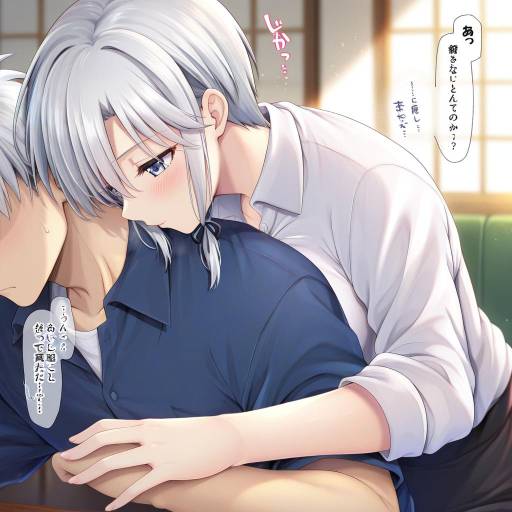 Illustration of Akagi shigeru, fukumoto mahjong in the style of Maruma (maruma gic)