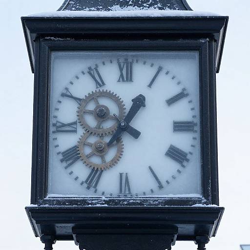 Ice Gears Clocktower in Silent Town