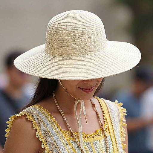 Summer Ceremonial Dress Close-Up