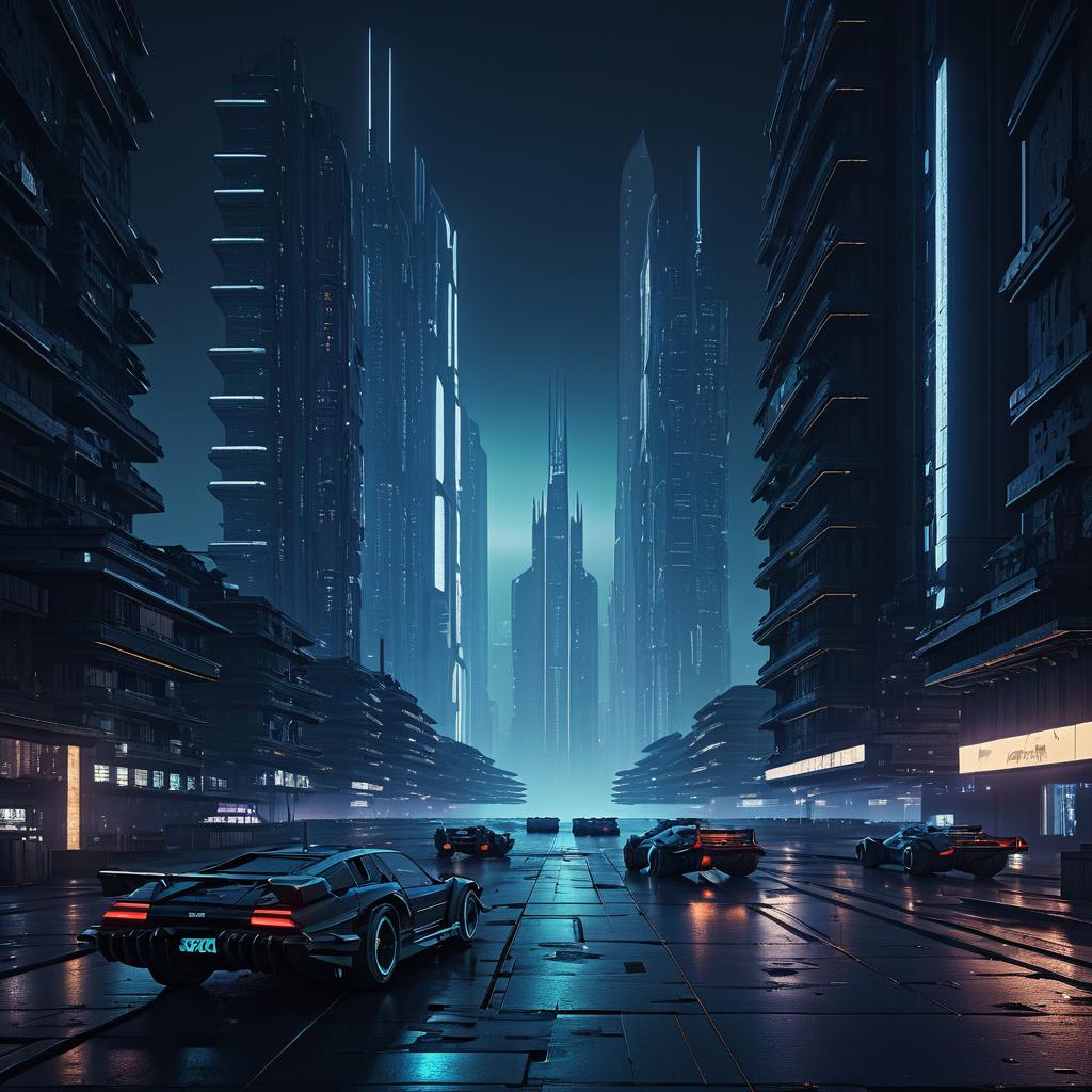 Ultra Realistic Cyberpunk Cityscape Render