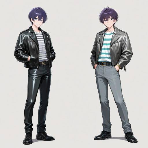 Twilight Twins in Stylish Attire Twilight Twins in Stylish Attire