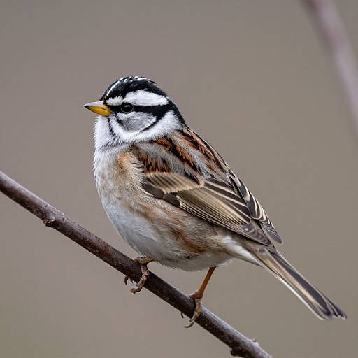 White-crowned Sparrow Illustration