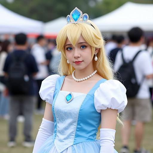 Photorealistic Princess Rosalina Cosplay