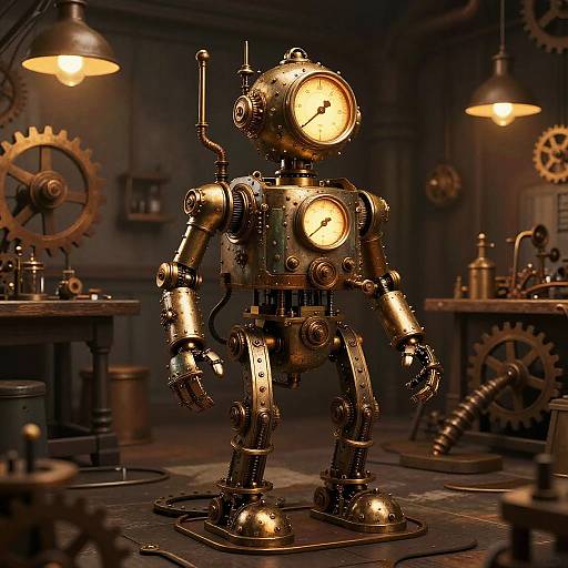 Steampunk Smorm Automaton Workshop