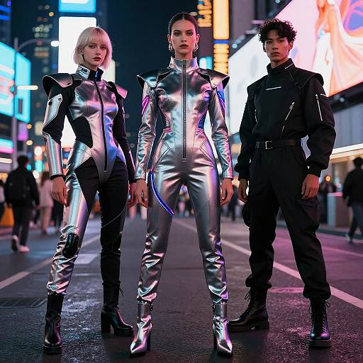 Futuristic Cyberpunk Fashion Generator