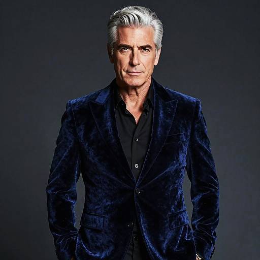 Stylish Mature Gay Man Elegance