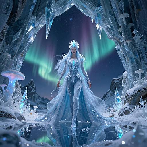 Majestic Frostbound Ice Mage in Detail