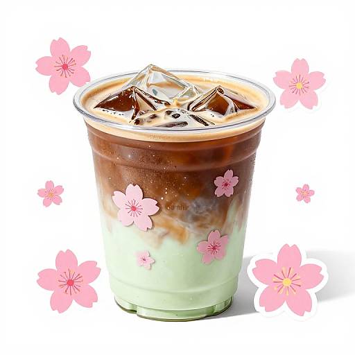 Dreamy Sakura Ko-fi Gift Sticker