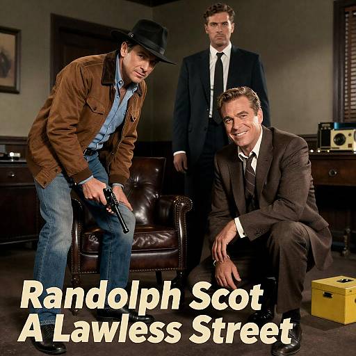 Vintage Movie Poster for A Lawless Street