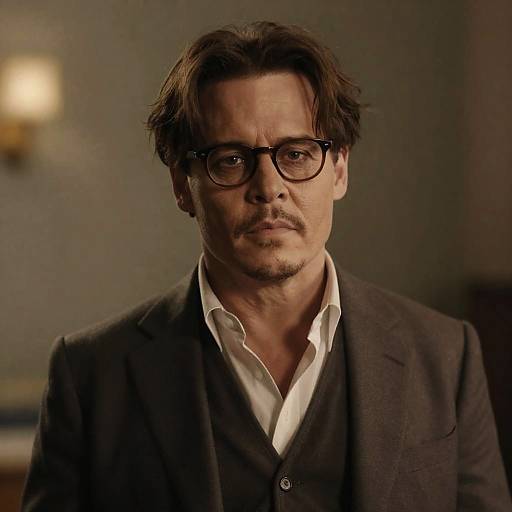 3D Cinematic Johnny Depp Caricature