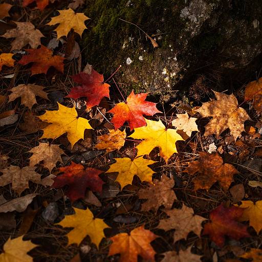 Autumn Leaves Coloration Study