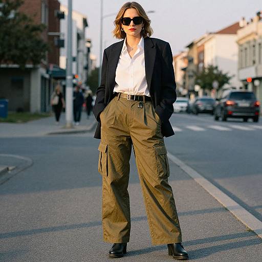 European Urban Cargo Style Portrait