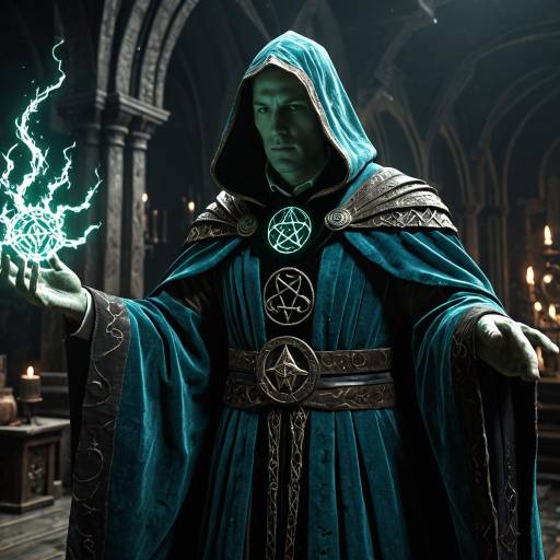 Eldritch Warlock in Hyper Realism