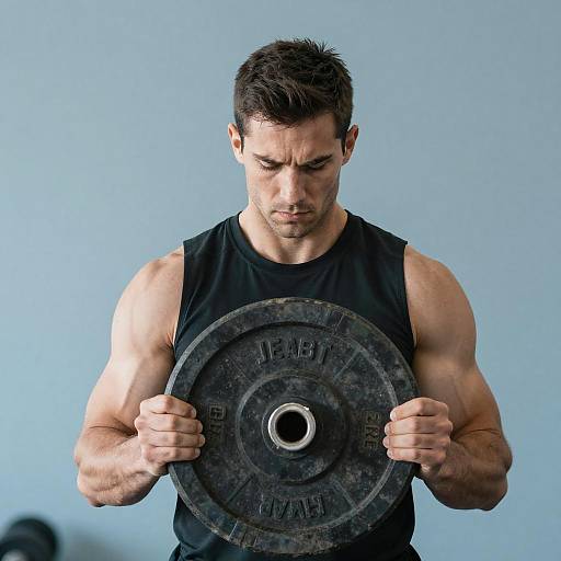 Focused Strength: A Portrait of Determination