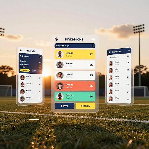 Immersive PrizePicks Sports Interface