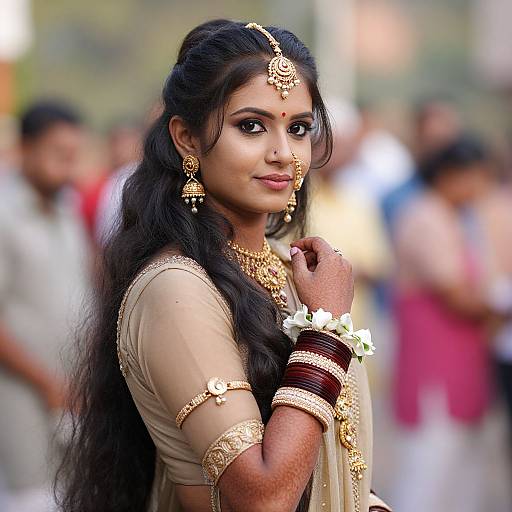 Hindu Wedding Bride Portrait