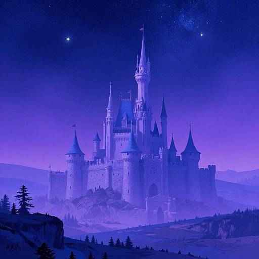 Dreamy Antimatter Luke Skywalker Landscape