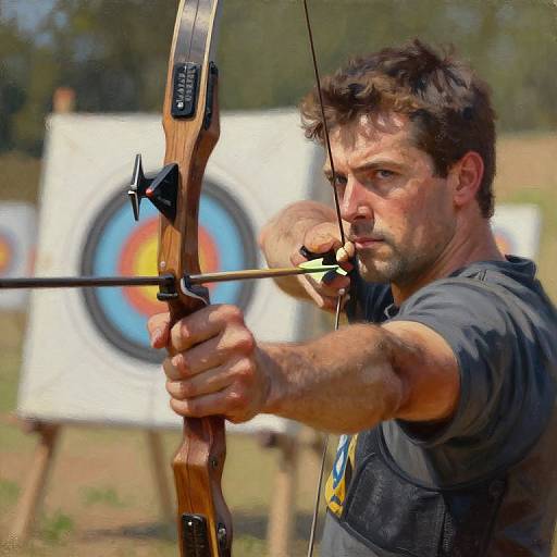 Hyper-Realistic Archer's Bug-Eye View