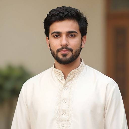 Photorealistic Male in Achkan Sherwani
