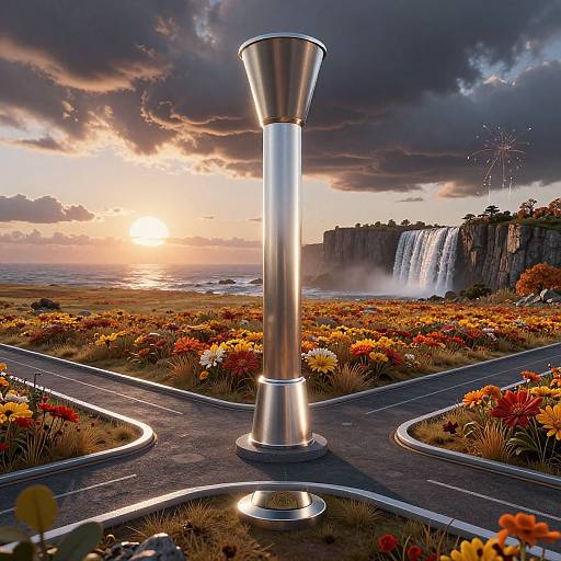 Photorealistic 3D Nature Landscape