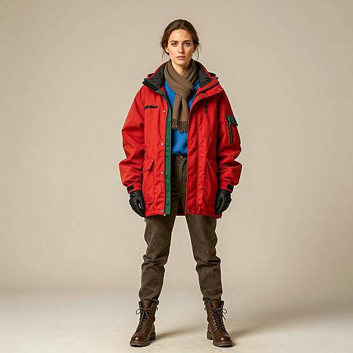 Stylish Portrait of Influential Woman