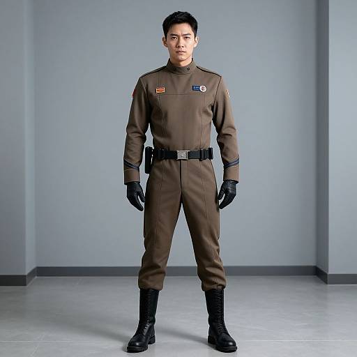 Captain Endgame Suit Costume Portrait