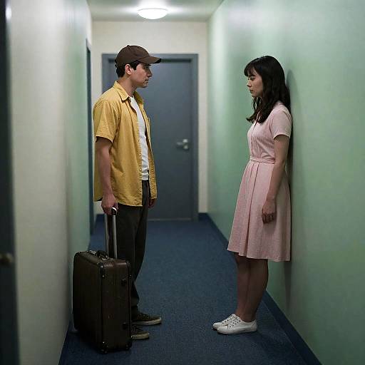 Dimly Lit Movie Poster Photography