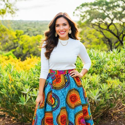Vibrant Portrait of Smiling Hispanic Woman Vibrant Portrait of Smiling Hispanic Woman