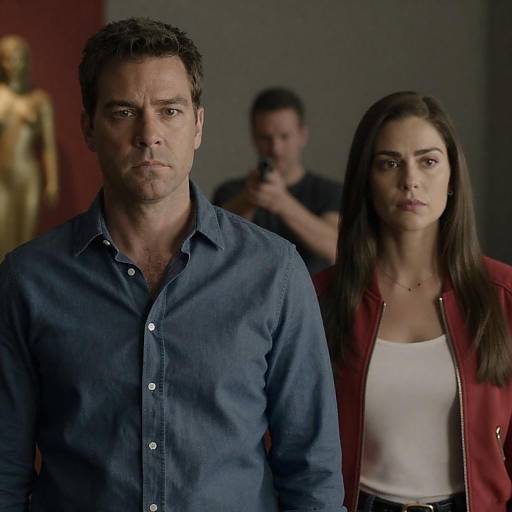 Mysterious Encounter in Dim Lighting