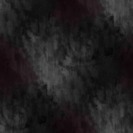 Abstract digital artwork with dark, smoky textures in shades of black, deep purple, and gray. The image has a misty, mysterious atmosphere.