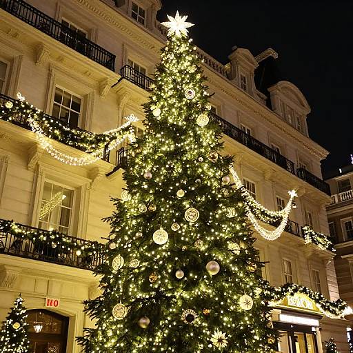 Festive Christmas Decorations at The Ritz