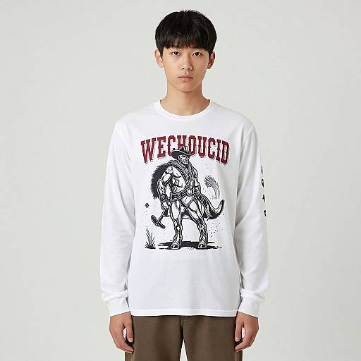 Photograph of an Asian boy with short black hair, wearing a white 