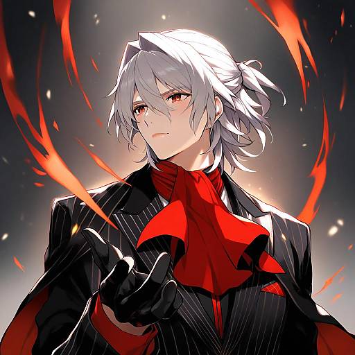 Illustration of Antonio salieri (second ascension) (fate), fate/grand order in the style of Berusuke (beru no su)