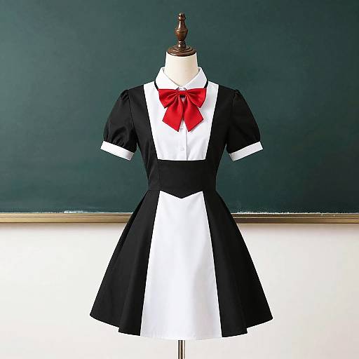 Woman in Teacher Costume Attire