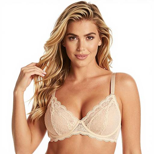 Elegant Portrait of a Blonde Woman