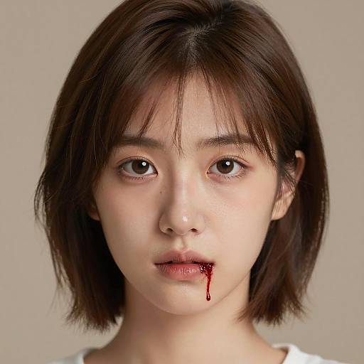 Intriguing Portrait of a Young Woman