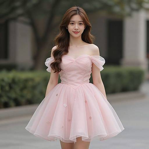 Sweet Sixteen Birthday Dress Portrait