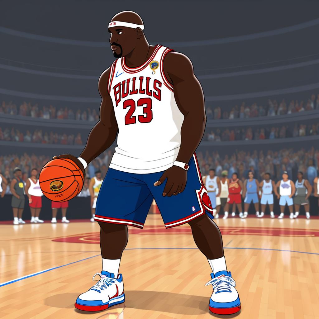 Michael Jordan in Family Guy Style