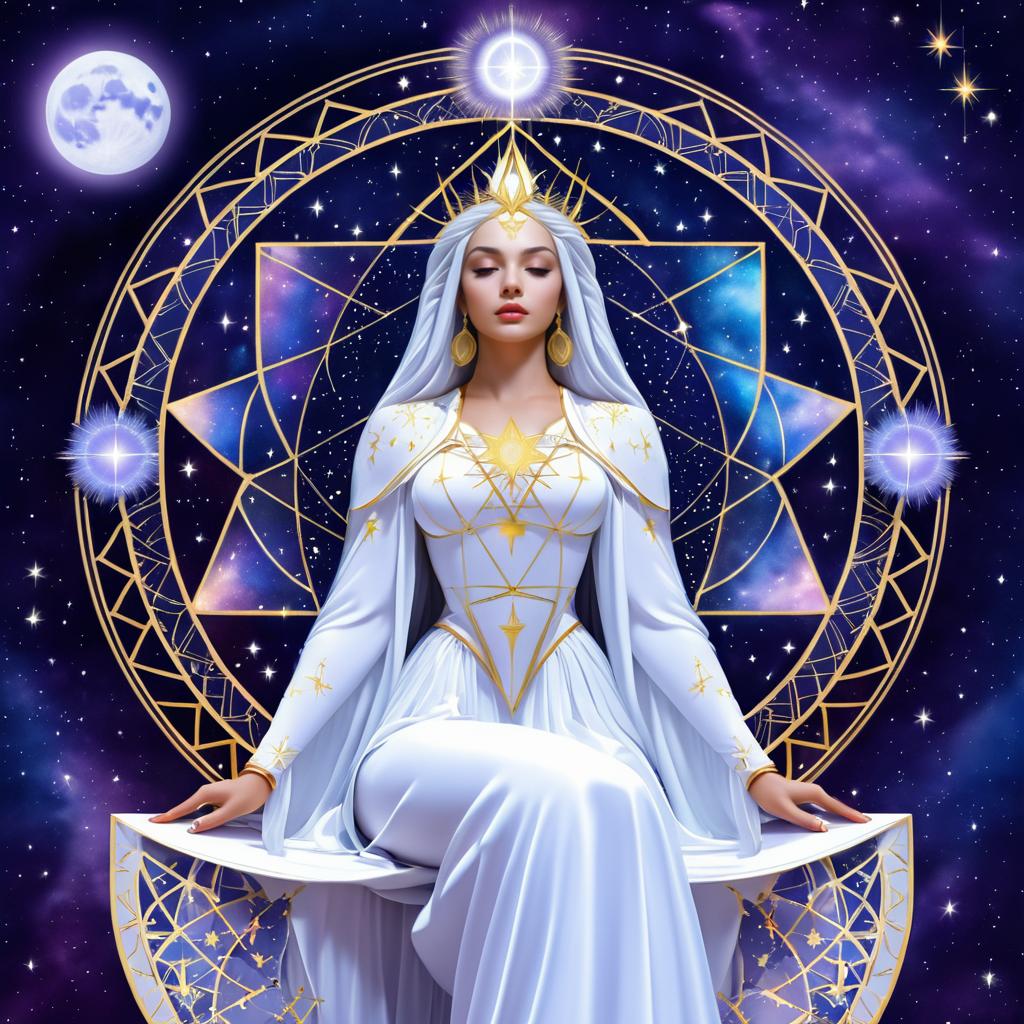 Mystical Divine Feminine High Priestess