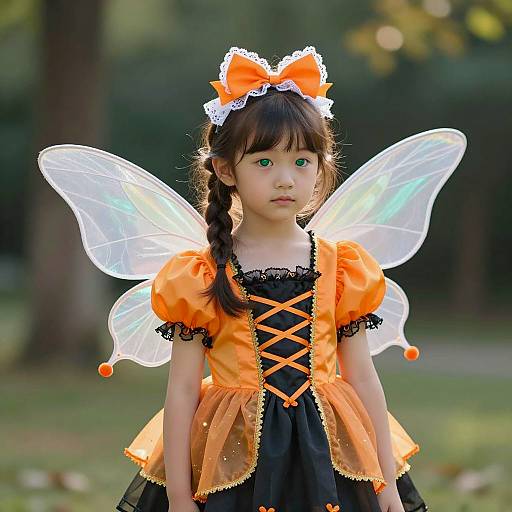 Whimsical Fairy Costume Photoshoot