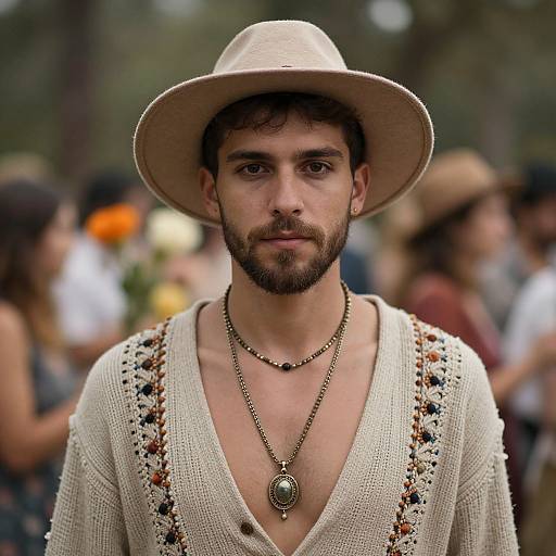 Boho Style Party Outfit for Men