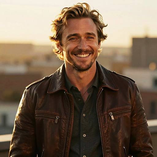 Matthew McConaughey Golden Hour Portrait