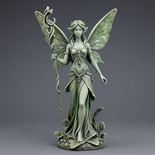 Ebros Greenwoman Dryad Fairy Statue