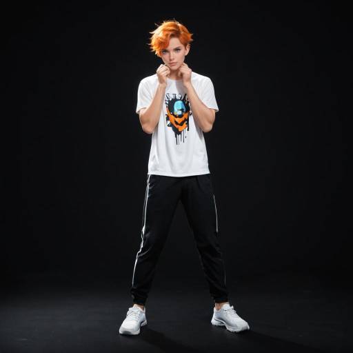 Tall Boy with Messy Orange Hair Tall Boy with Messy Orange Hair