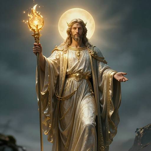 Photo Realistic Divine Masterpiece 2024