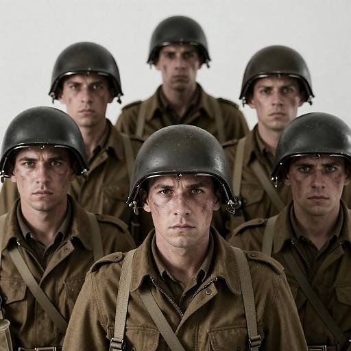 Serious Soldiers of World War II