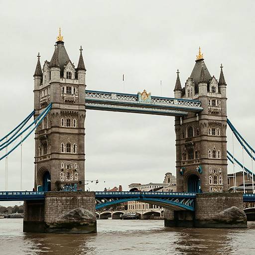 Whisper Bridge Between Crumbling Towers